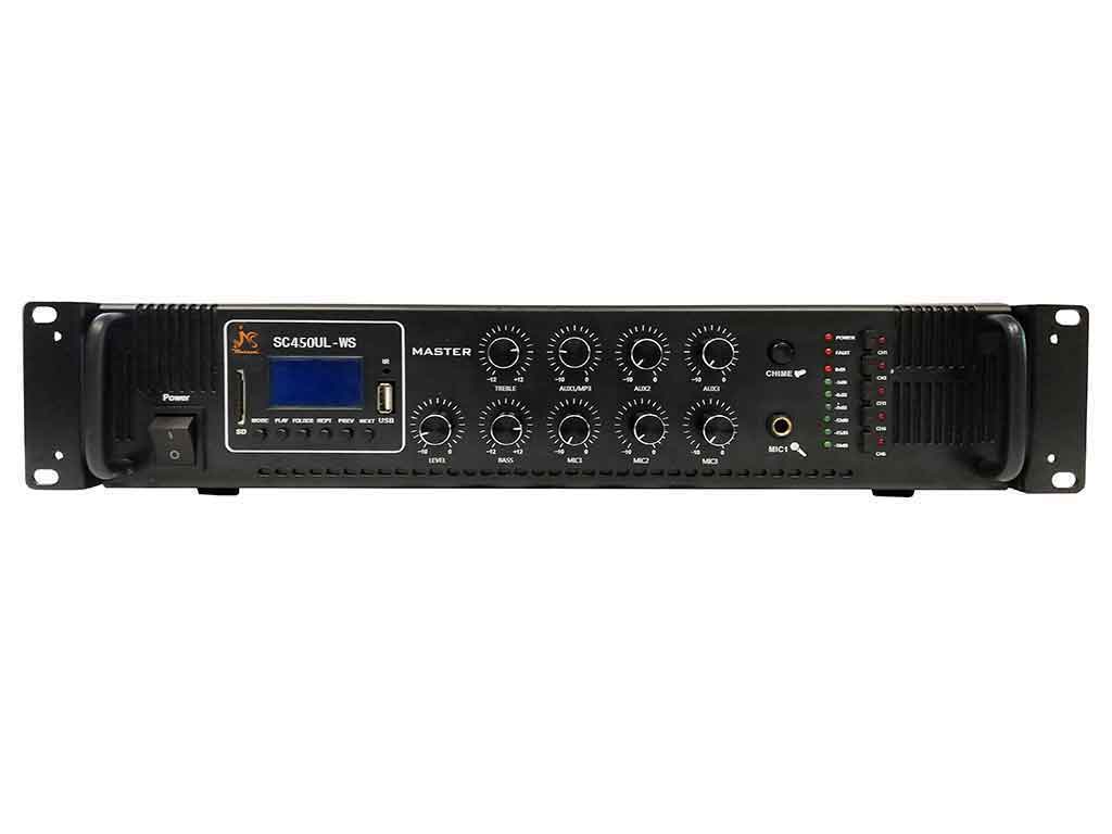 SC450UL-WS Public Address Amplifier 100V 500W